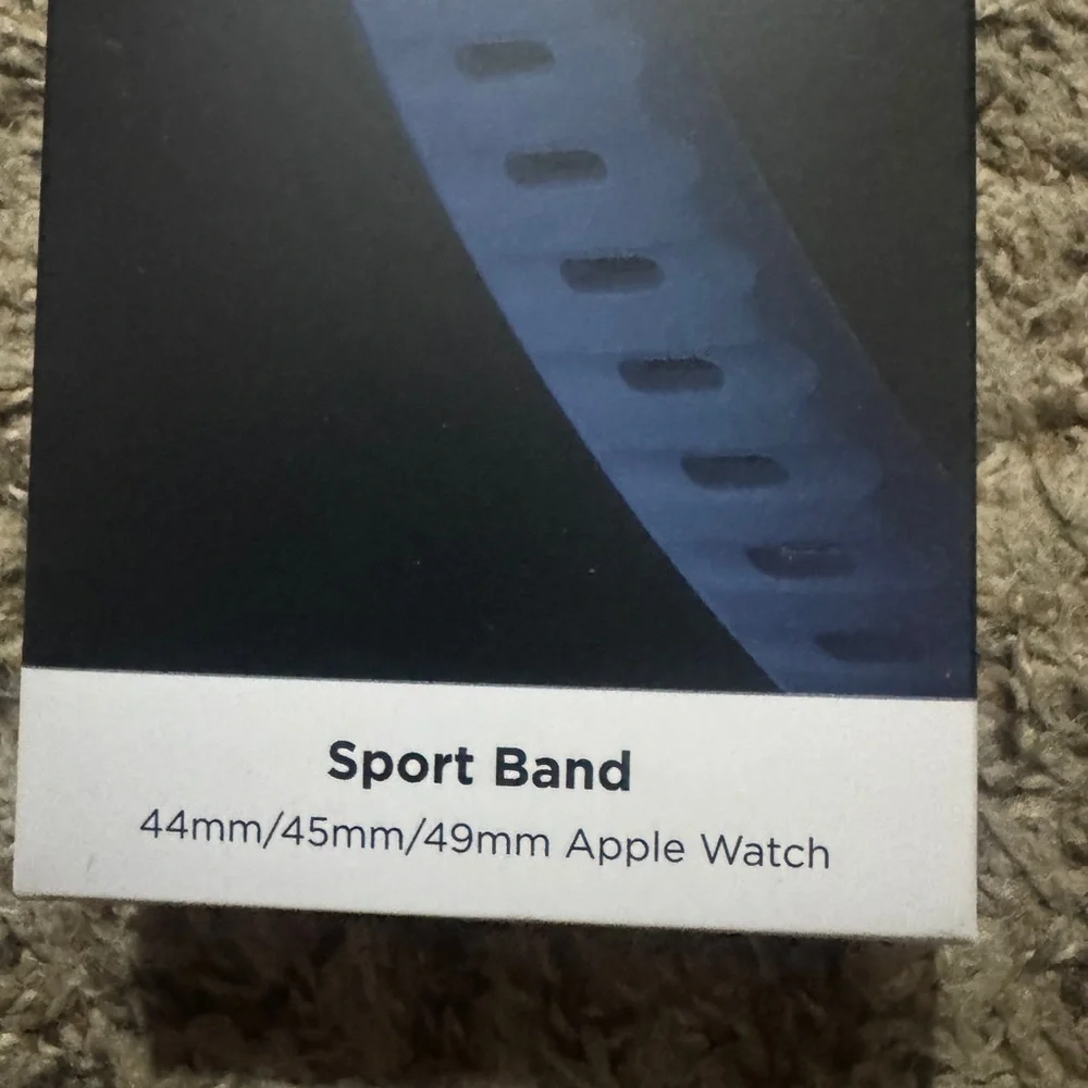 Nomad limited editions Atlantic Blue Sports Band for Apple Watch